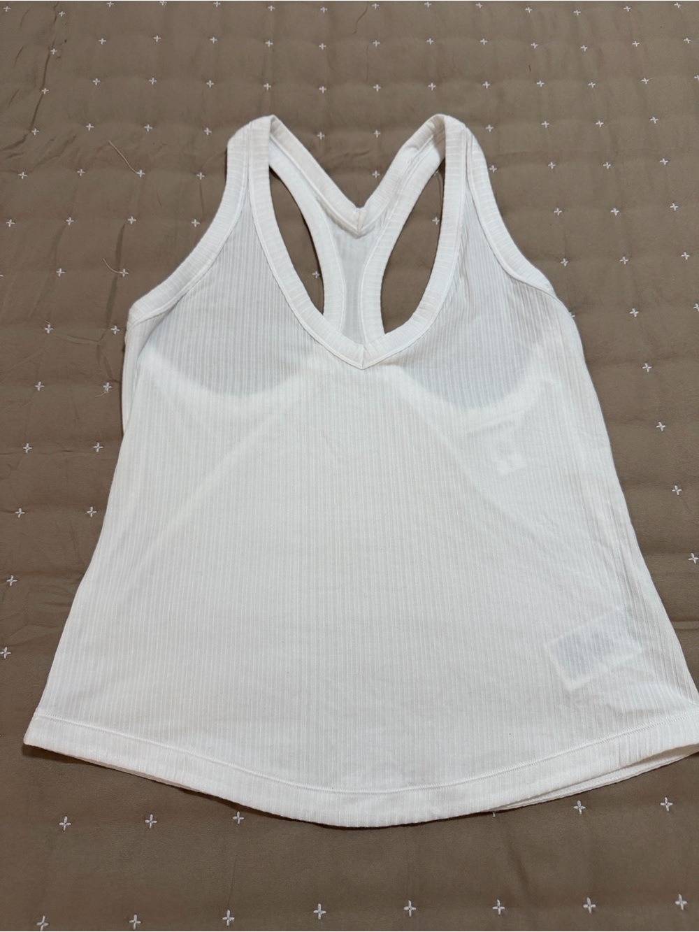 NWOT Athleta White Tank Small